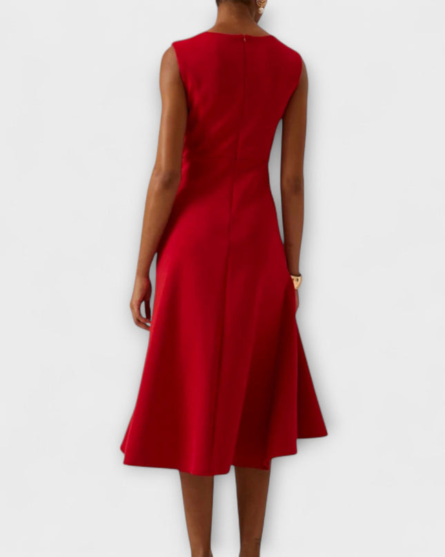 Sarah – Draped Asym Midi
