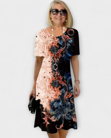 Sabine - Sommerblumenbrise Kleid