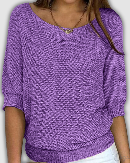 Sybille - Eleganter Freizeitpullover