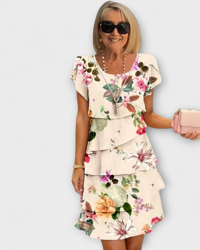 Frederike - Florales Eleganzkleid