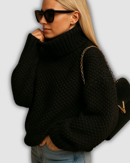 Delara - Bequemer zeitloser Pullover für Damen