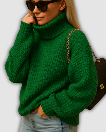 Quinn - Warmer Damenstrickpullover