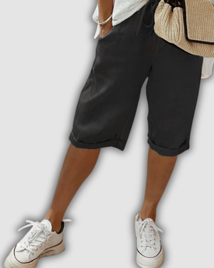 Brunharda - Hose mit Kordelzug und Seitentaschen