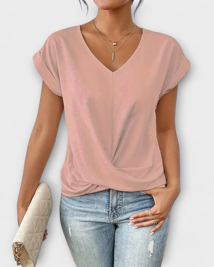 Jasmina - V-Ausschnitt Top