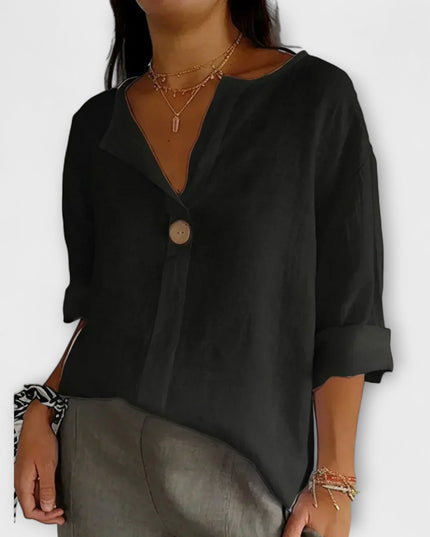 Karina - Stilvolle Bluse mit V-Ausschnitt