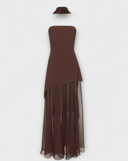 Meryem - Maxikleid aus Chiffon
