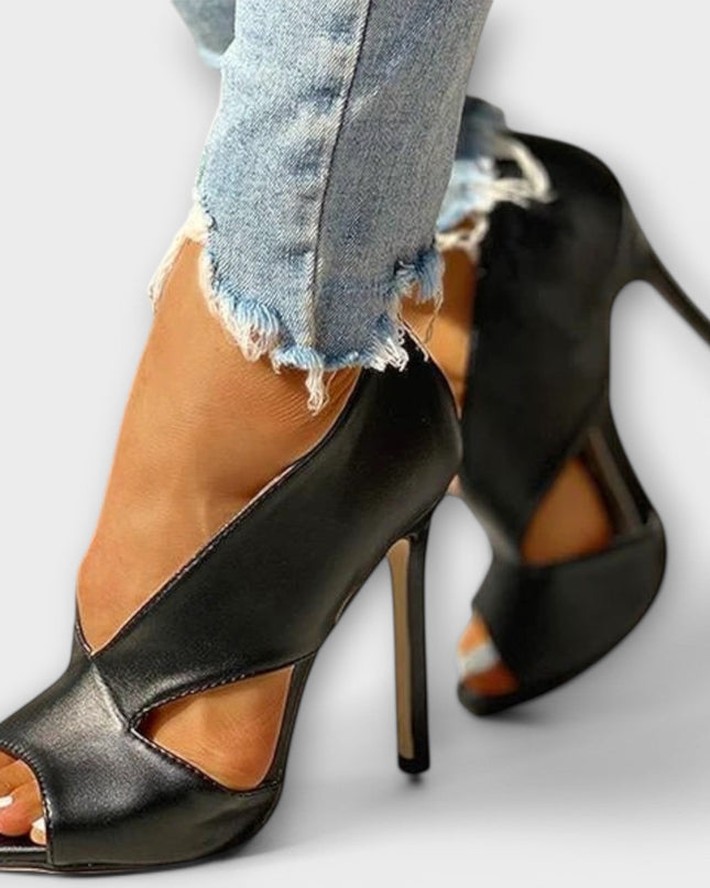 Annelore - Trendige Orthopädische Sandalen mit Eleganten Absatz