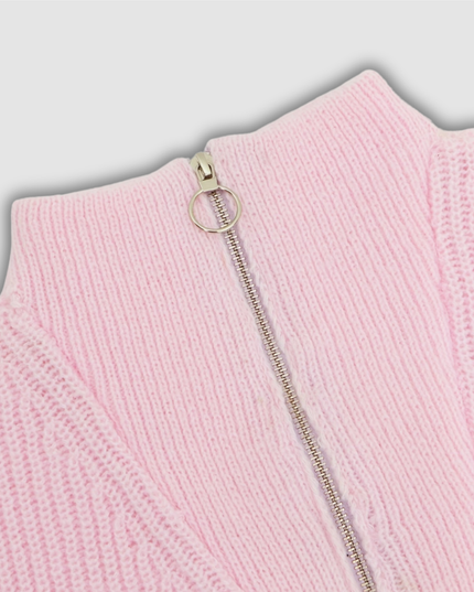 Waltraut - Pullover mit Reißverschluss