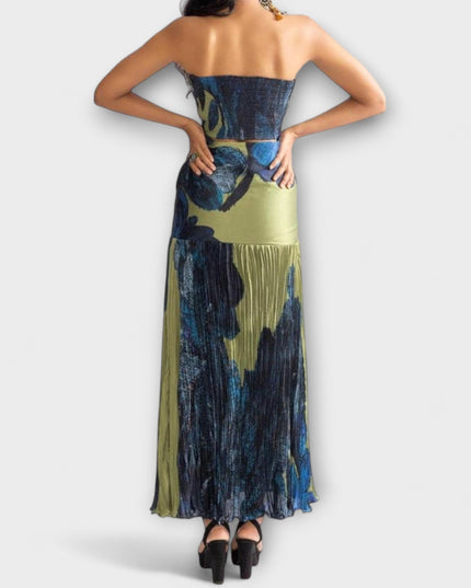 Ute - Strapless Midi Kleid