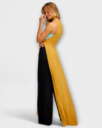 Mandy - Dunkeltürkiser Jumpsuit