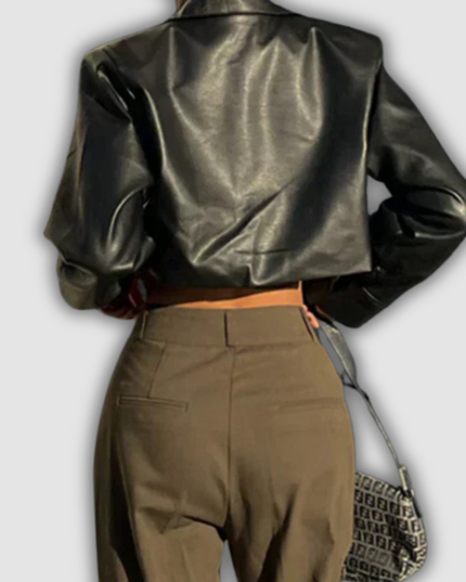 Altheira - Elegante Kunstlederjacke