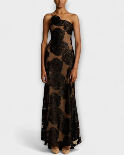 Benedikta - Florales Maxikleid