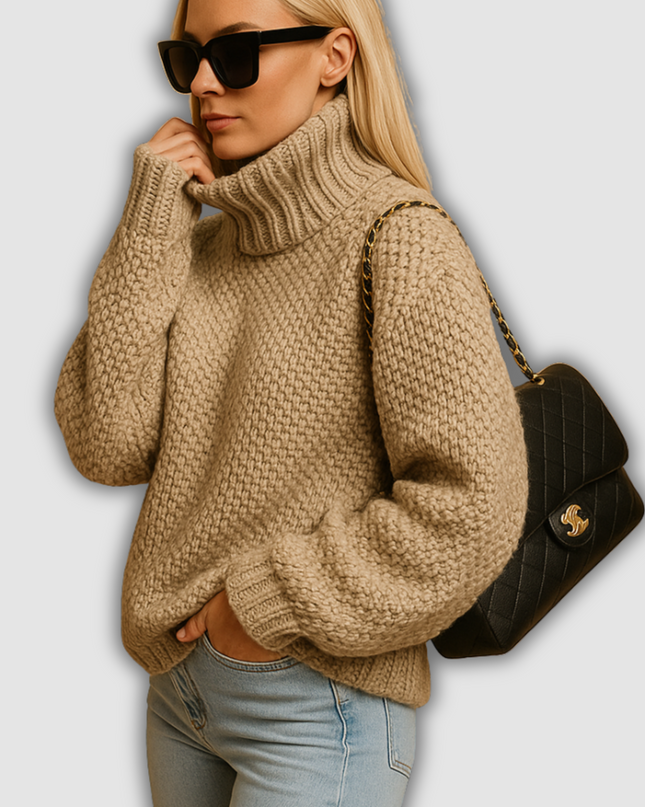 Quinn - Warmer Damenstrickpullover