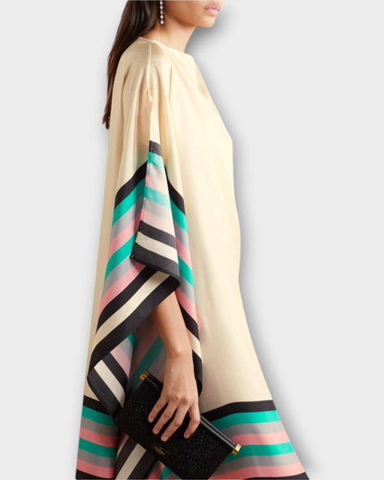 Anke - Locker geschnittener geometrischer Kaftan
