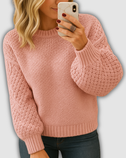 Fionnuala - Eleganter warmer Pullover mit bequemer Passform für Damen