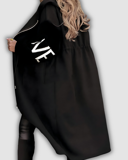 Grace - Windbreaker langer Mantel