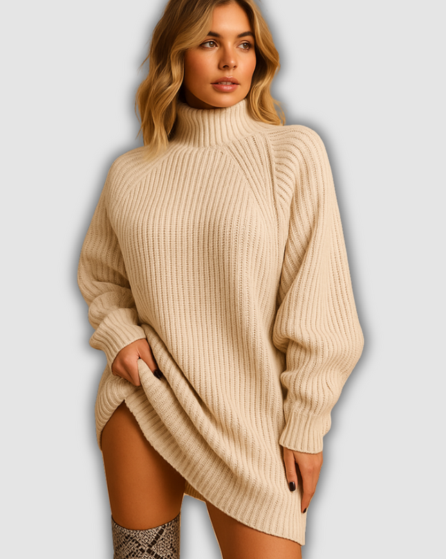 Roselle - Oversized gebreide trui voor dames