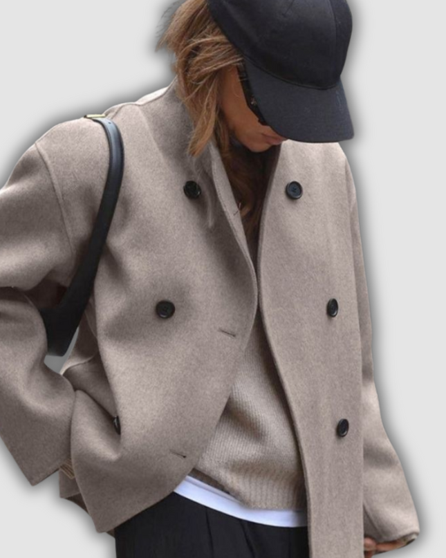 Marie - Oversized-Jacke im französischen Stil