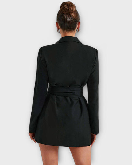 Brigitte - Blazerkleid mit V-Ausschnitt