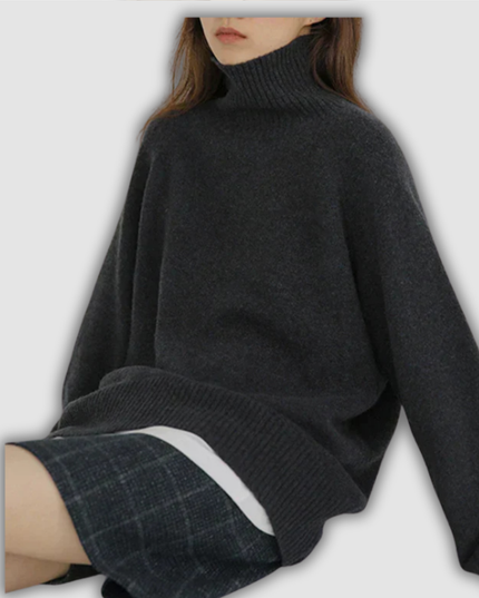 Engeltraud - Pullover mit hohem Kragen