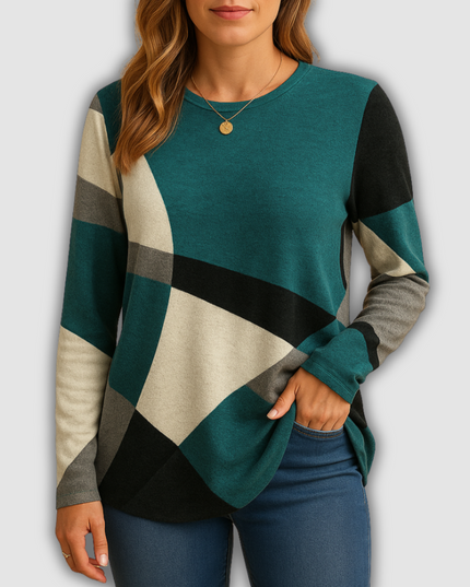 Sylvie - Zeitloser gestrickter Damenpullover