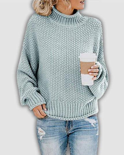 Marlis - Pullover mit Stehkragen