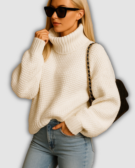 Delara - Bequemer zeitloser Pullover für Damen