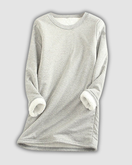 Doris - Langer kuscheliger Pullover