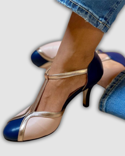 Mechthildis - T-Riemen Pumps