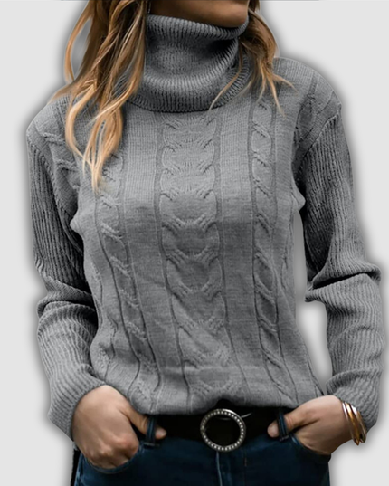 Jutta - Gestrickter Pullover