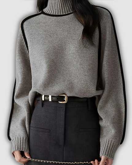 Roselinde - Weicher Kaschmir-Rollkragenpullover