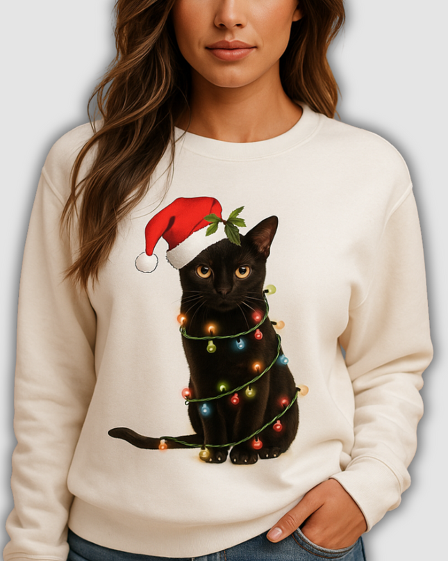 Freesia - Weihnachtspullover mit festlichem Muster für Damen
