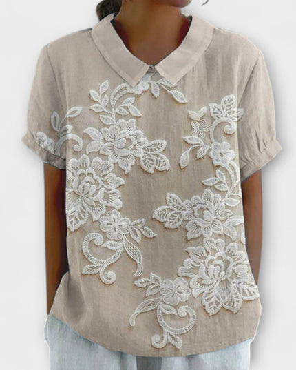 Emma - Hemd mit Vintage-Druck