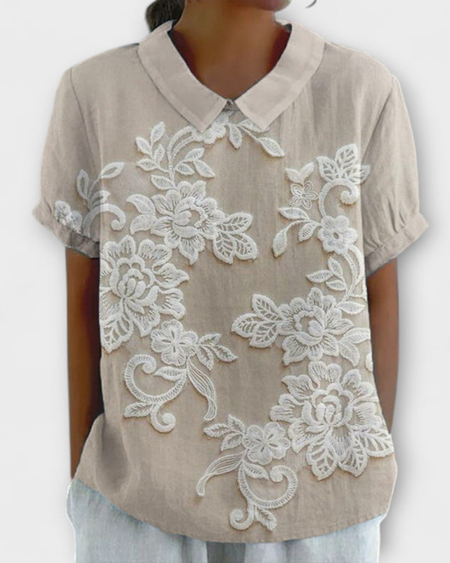 Emma - Hemd mit Vintage-Druck