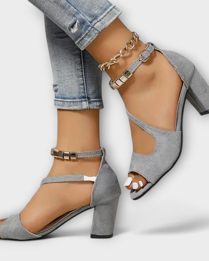 Wibke - Orthopädische Damen-Sommer-High-Heels
