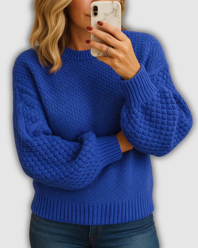 Fionnuala - Eleganter warmer Pullover mit bequemer Passform für Damen