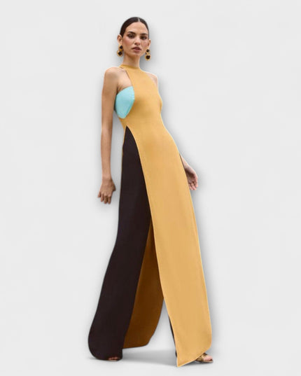 Mandy - Dunkeltürkiser Jumpsuit