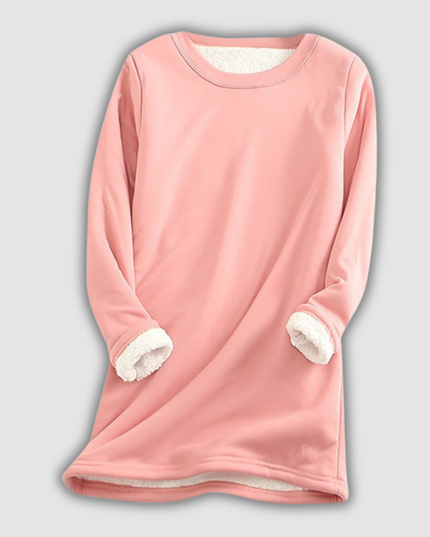 Doris - Langer kuscheliger Pullover