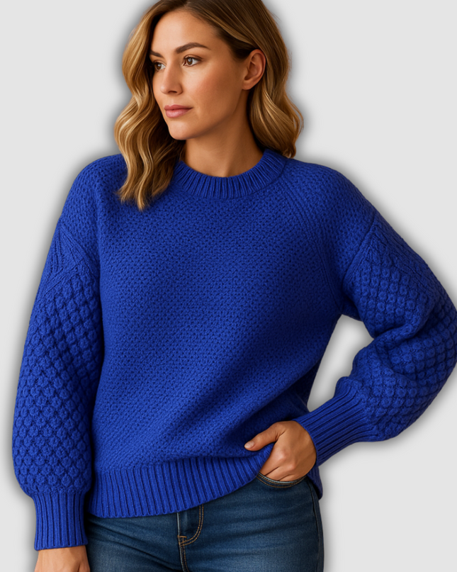Paloma - Eleganter Damenpullover aus weichem Strickstoff mit zeitloser Passform