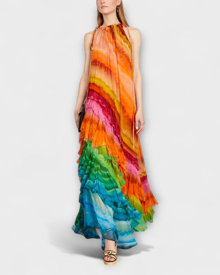 Barbara - Ruffle Gown