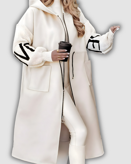 Grace - Windbreaker langer Mantel