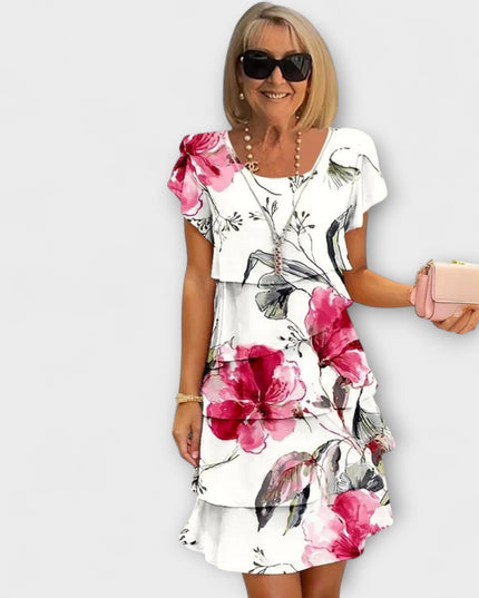 Frederike - Florales Eleganzkleid
