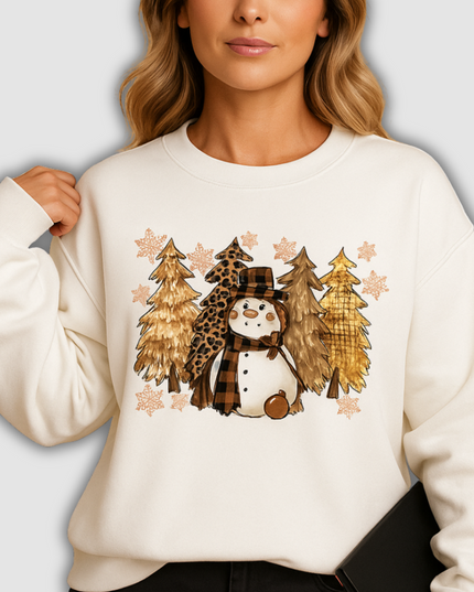 Freesia - Weihnachtspullover mit festlichem Muster für Damen