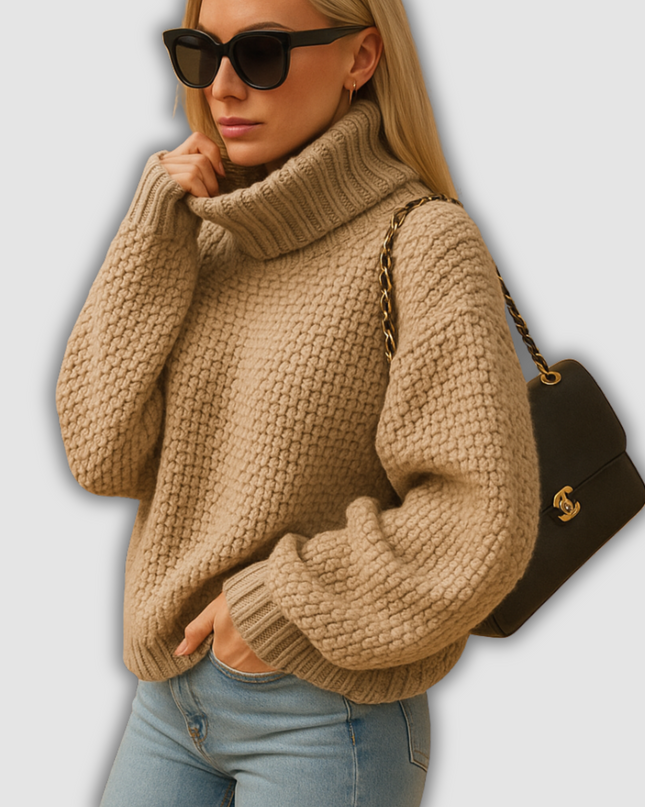 Delara - Bequemer zeitloser Pullover für Damen