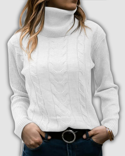 Jutta - Gestrickter Pullover