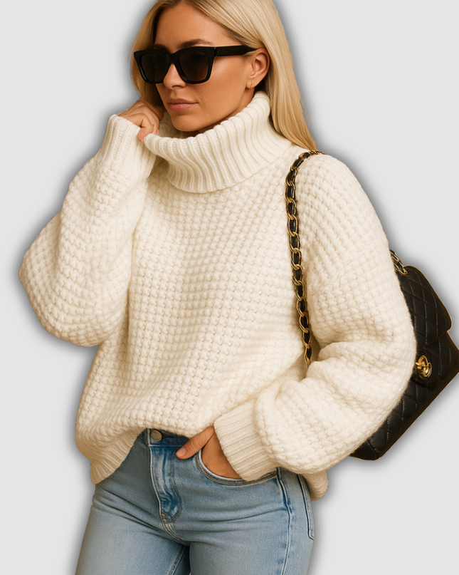 Quinn - Warmer Damenstrickpullover