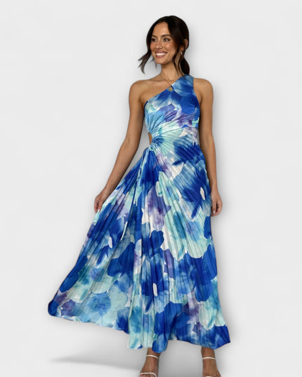 Marisa - Elegantes Cut-Out Maxikleid