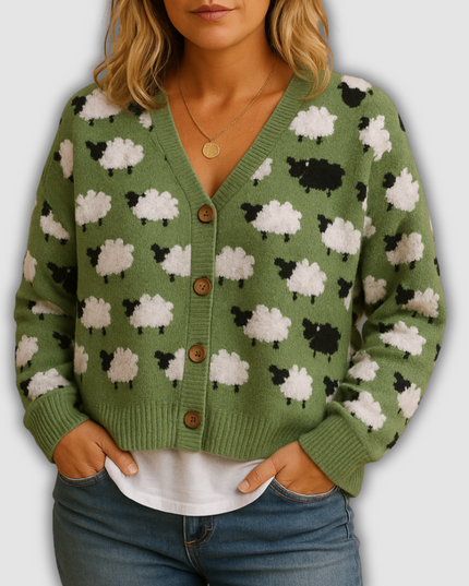 Marlowe -Luxuriöser Damenpullover mit lockerem Schnitt und elegantem Erscheinungsbild