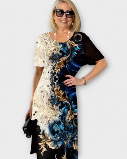 Sabine - Sommerblumenbrise Kleid