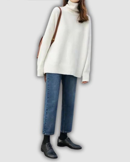 Engeltraud - Pullover mit hohem Kragen
